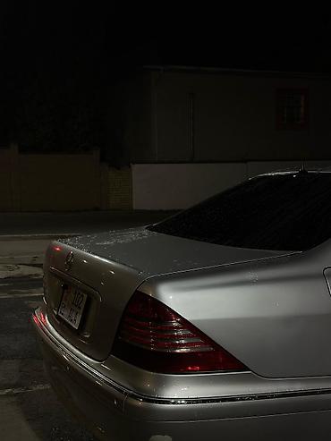 s 221: Mercedes-Benz S-Class: 2001 г., 3.2 л, Автомат, Дизель, Седан — 5
