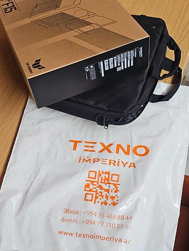 oyun hesabı sat: ASUS TUF Gaming F15 FX506H noutbuk. ÇOX AZ iSTiFADƏ OLUNUB. YENi — 1
