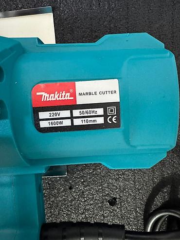 Инструменты: Резчик по камню (мраморорез) Makita, сетевой Характеристики: - — 3