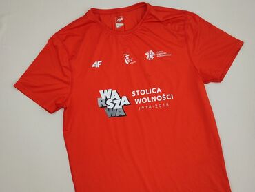 Men's Clothing: T-shirt for men, L (EU 40), 4F, condition - Very good