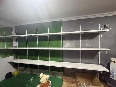 Rəflər: Divar tipli metal konsollu rəf sistemi - Material: möhkəm metal dayaq — 1