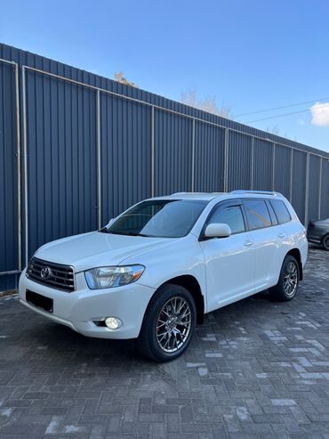 Toyota: Toyota Highlander: 2008 г., 3.3 л, Вариатор, Гибрид, Кроссовер