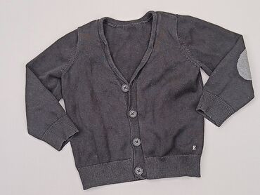 czarny sweterek rozpinany do sukienki: Bluza, 1.5-2 lat, 86-92 cm, stan - Dobry