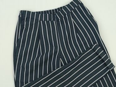 bluzki w szerokie pasy: Material trousers, Terranova, XS (EU 34), condition - Very good