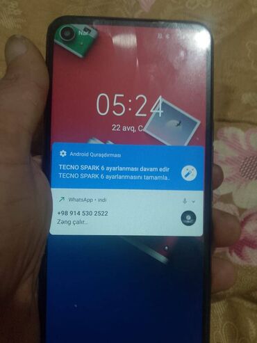 Аудиотехника: Tecno Spark, 128 ГБ, цвет - Черный