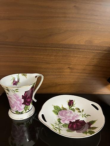 çexiya gablari: Çay dəsti, Farfor, 12 nəfərlik, Çexiya — 6