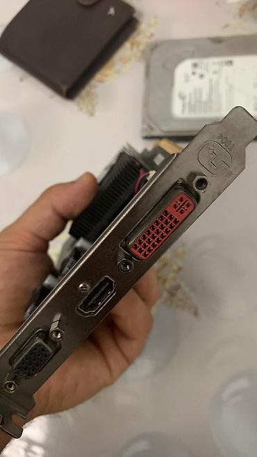 Комплектующие для ПК: AMD Radeon5450 2GB qrafik kart PC üçün T ideal vəziyyətdə az işlənib — 2