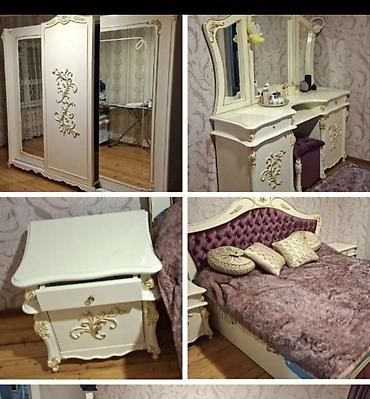 Digər mebel: F99Yataq dəsti satılır 880₼. Matrası var.Ünvan Xətai. 8822. Fatimə99 — 1