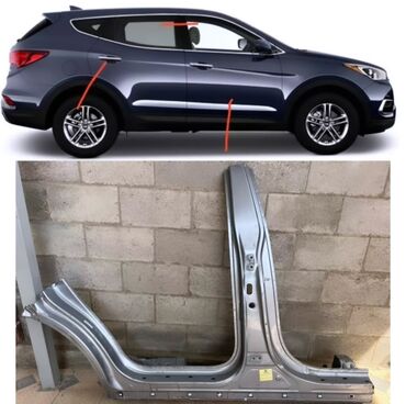 mercedes центр: Hyundai Santa Fe Стойка правая б/у оригинал состояние отличное