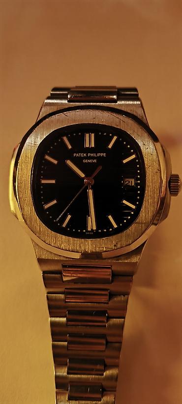 cusa 10872: Patek Philippe Nautilus üslubunda kişi qol saatı - Klassik qara — 5