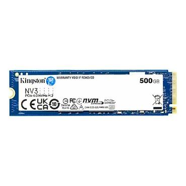 apple notebook: Kingston NV3 500GB M.2 2280 NVMe PCIe 4.0 SSD Kingston NV3, fərdi — 1