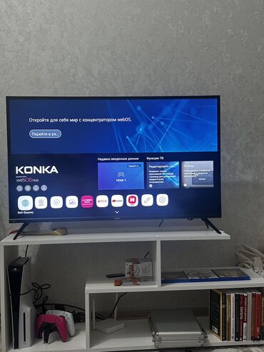 телевизоры: Продается телевизор Konka 43” Smart TV, 4k, Dolby Digital Отдам