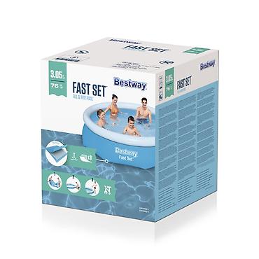 Надувной бассейн Bestway Fast Set - Серия: Fast Set (Fill &amp; Rise