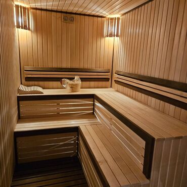 papaq satisi: Bütün ölçülərdə saunaların yığılması və sauna aksesuarlarının satışı (