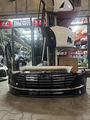 Передний бампер в сборе для Hyundai Sonata (VIII поколение