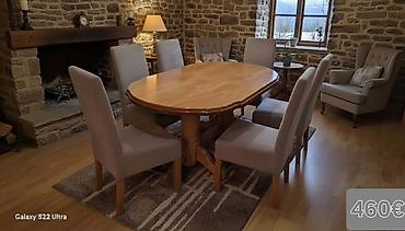 Setovi stolova i stolica: Trpezarijski setovi stolova i stolica, više modela. Detalji dizajna i — 19