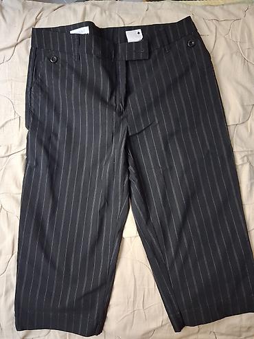 helanke elastina: Ženske pantalone 3/4 dužine – Yessica (C&A) - Boja: tamno — 1