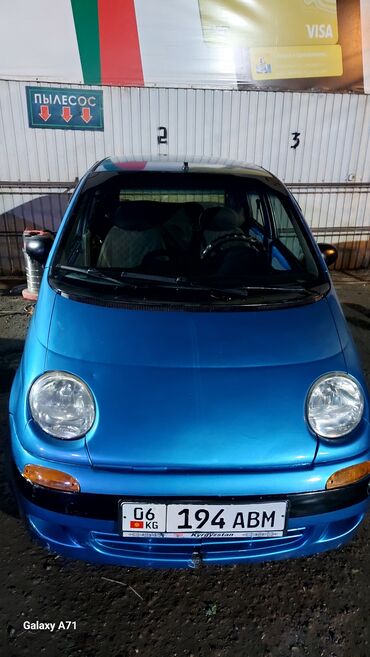купить машину москвич: Daewoo Matiz: 1998 г., 0.8 л, Механика, Бензин, Хетчбек