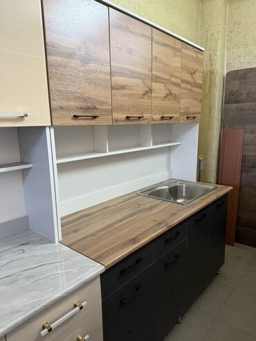 Кухонные гарнитуры: Кухонный гарнитур, Новый, цвет - Белый, Бесплатная доставка — 11