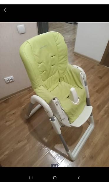 bebe: Продам детское кресло для кормления, фирма "Bebe confort Kaleo green — 4