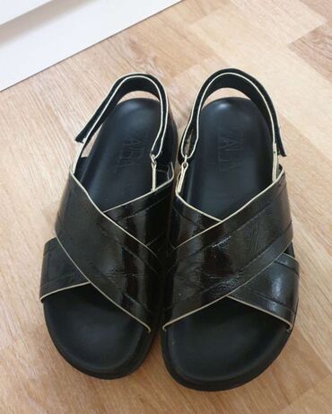 женская кожаная обувь бишкек: Сандалии Zara размер 36 Почти новые, не угадала с размером В носке