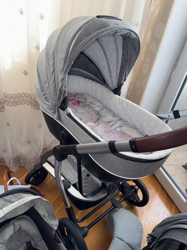 Gəzinti arabaları: 3/1 təcili kolyaska satıram, yaxsı vəziyyətdə. Hec bir problemi yoxdu — 13