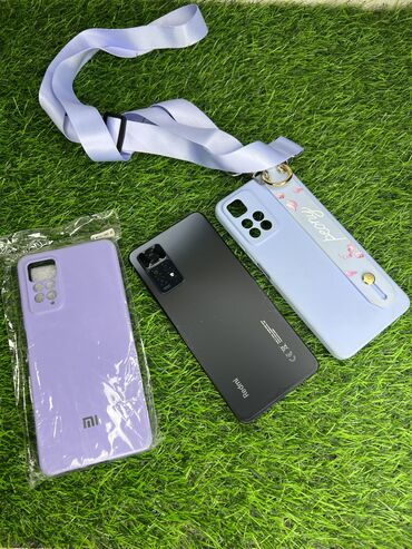 колдонулган телефон: Xiaomi, Redmi Note 11 Pro, Колдонулган, 128 ГБ, түсү - Боз, 1 SIM, 2 SIM