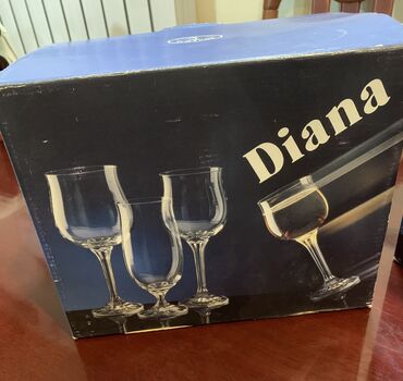 Çaydanlar və qəhvədanlar: Qədəhlər, Şüşə, 6 ədədli dəst, 250 ml, Çexiya