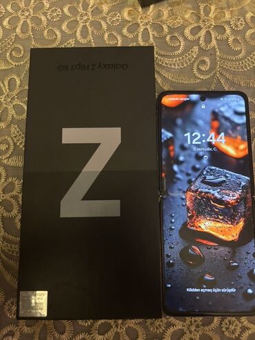 телефон fly fs 524: Samsung Galaxy Z Flip 3 5G, 256 GB, rəng - Bənövşəyi, Düyməli, Barmaq izi, Simsiz şarj