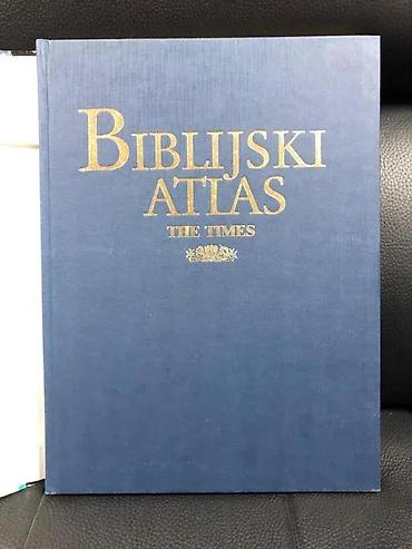 Knjige: Biblijski atlas – The Times - Izdavač: Cankarjeva založba - Jezik — 2
