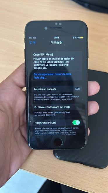 iphone 23: IPhone 7, 128 GB, Qara, Barmaq izi — 9