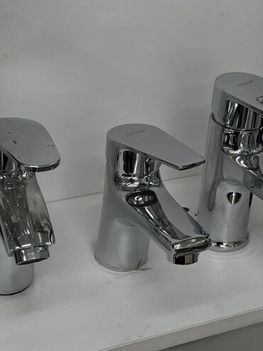 смеситель для раковины цена бишкек: Смеситель для раковины (умывальника), однорычажный. - Материал