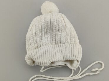 biała czapka dla niemowlaka: Czapka, stan - Zadowalający