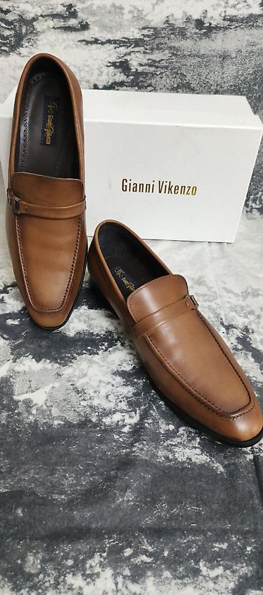 Ayaqqabılar: Кожаные туфли Итальянского бренда Gianni Vikenzo. Размер 44 — 5