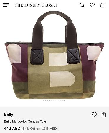 Torbe: Bally Bernas Multicolor Shopping Tote. Bally torba sa kožnim ručkama — 8