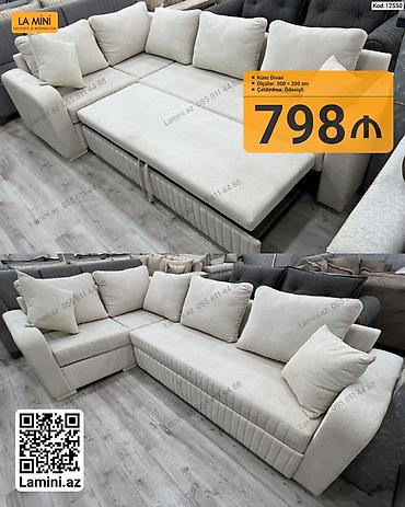 Ev və bağ: Künc divan – La Mini (Kod: 12550) - Ölçü: 300 × 200 sm - — 1