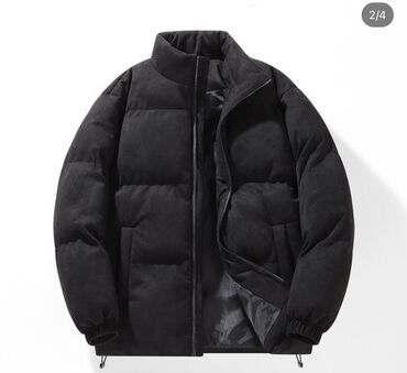 осенний куртки для мужчин: Куртка L (EU 40), XL (EU 42), цвет - Черный