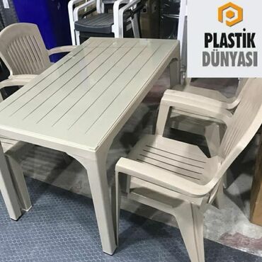 plastik stol stul qiymeti: Çox keyfiyyətli və davamlı Türkiyə istehsalı masa və oturacaq dəsti