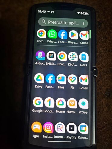 Motorola: Motorola Razr 2023, 256 GB, bоја - Crna, Otisak prsta, Bežični punjač, Dual SIM — 6