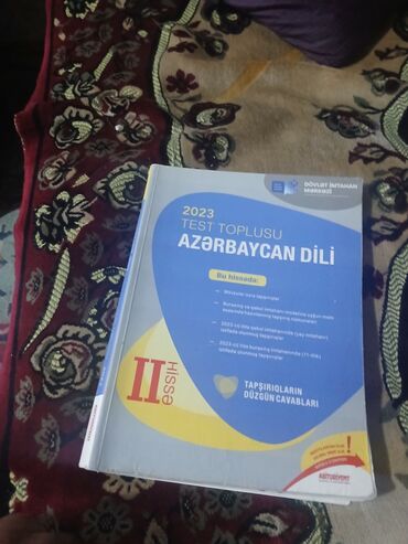 Azərbaycan dili Testlər 11-ci sinif, DİM, 2-ci hissə, 2023 il