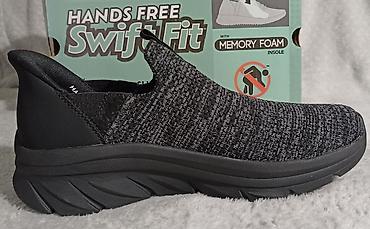 skechers cena: Skechers Hands Free Swift Fit – muške slip-on patike 42 nove original — 9