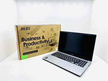 чехол на редми нот 12: Ноутбук, MSI, 16 ГБ ОЗУ, Intel Core i5, 15.6 ", Новый, Для несложных задач, память SSD