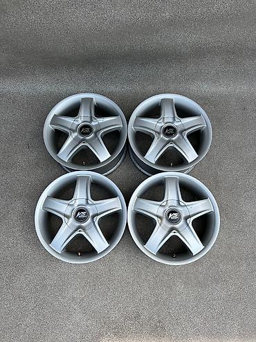 Диски: Литые Диски R 15 Work, Комплект, отверстий - 5, Б/у — 3