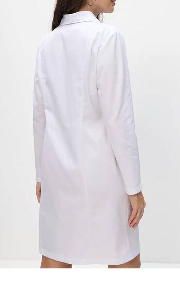 Медицинская одежда: Медицинский халат 🇰🇬 Ткань габардин Ткань тиси Ткань хб Медицинский — 7