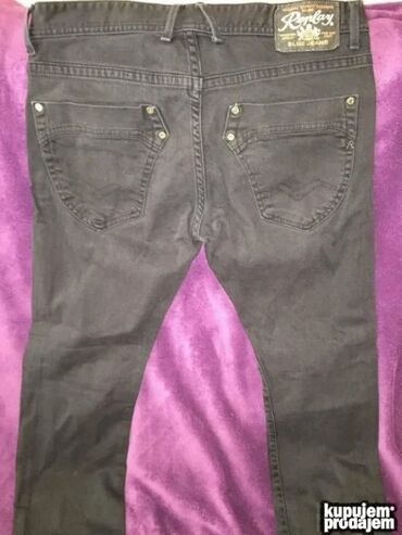 Farmerke: Original Replay farmerice 32/33 U odlicnom stanju Made in Italy Mere — 14