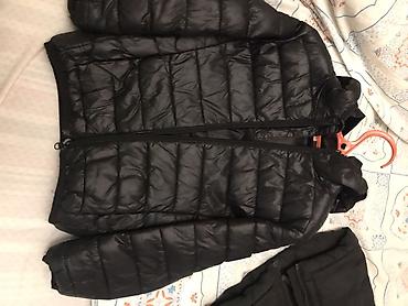 Üst geyimləri: Uşaq üst geyimləri dəsti - 3 parça: kapüşonlu yağmurluq, kapüşonlu — 5
