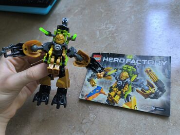 Игрушки: Lego набор Hero Factory оригинал. Состояние хорошее, но комплект не