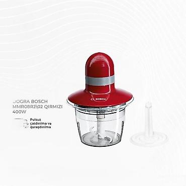 bosch mikser: Doğrayıcı "Bosch MMR08R2/02 (Qırmızı, 400W)"Dogra Bosch MMR08R2/02 — 1