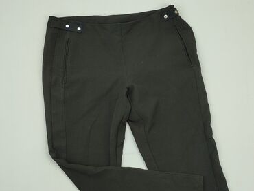 bluzki z łączonych materiałów: Material trousers, L (EU 40), condition - Very good