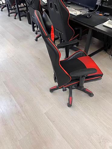Оюн үчүн креслолор: Игровое кресло LAGEDJ - Дизайн: спортивный стиль,3 комбинация черного — 1